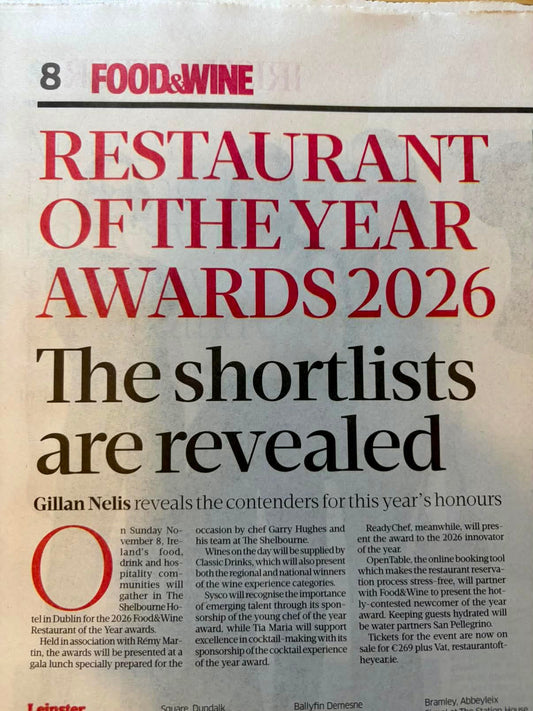 The Glyde Inn Shortlisted for Best Casual Dining in Leinster 2026
